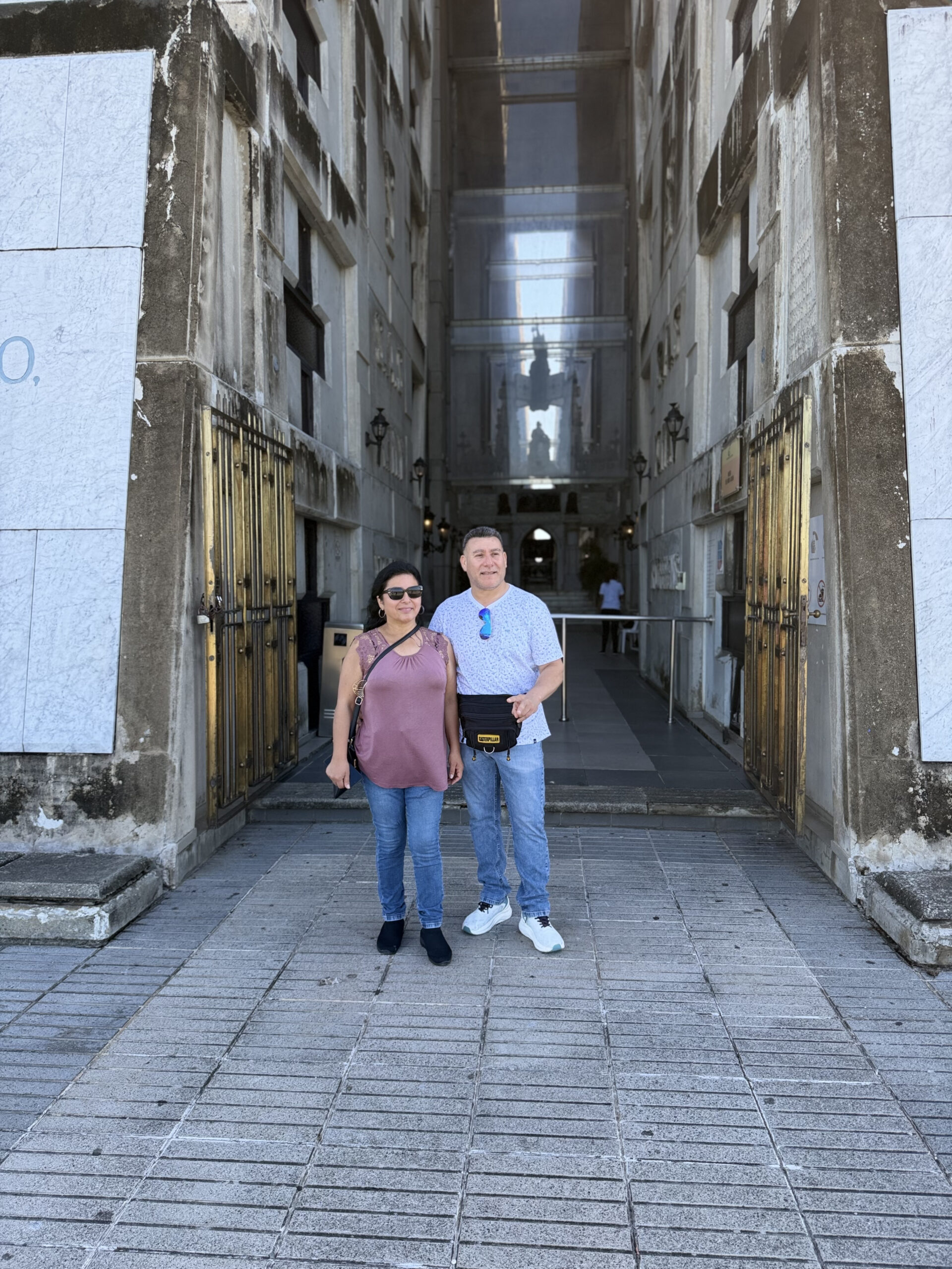 Clientes visitando lugares de Santo Domingo